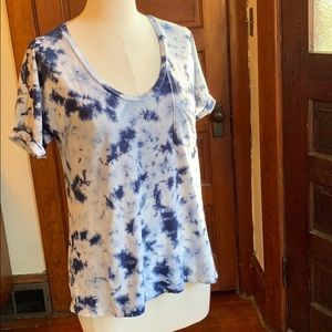 J Crew Tie Dyed pocket tee size XS